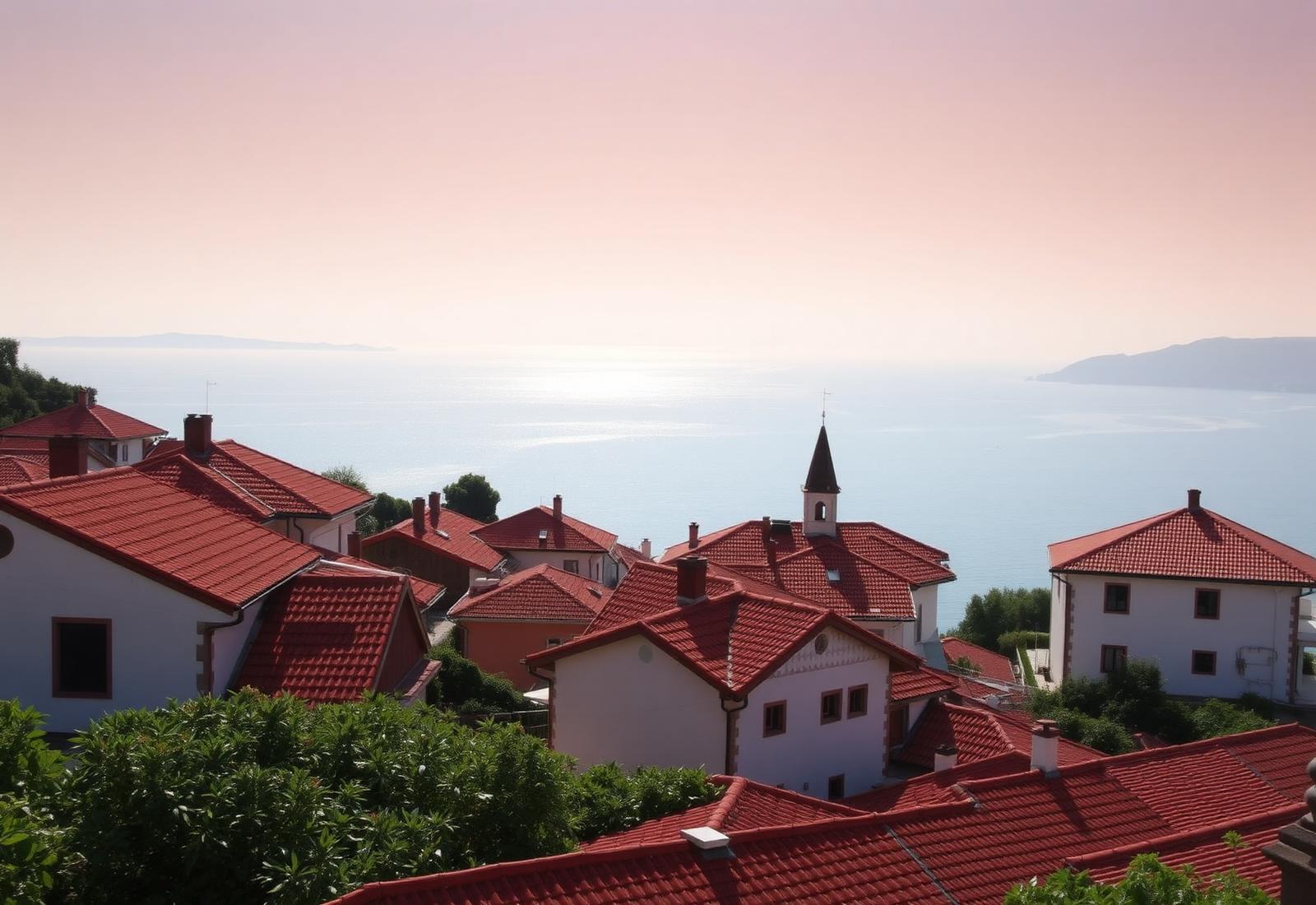 Coastal village in Bulgaria