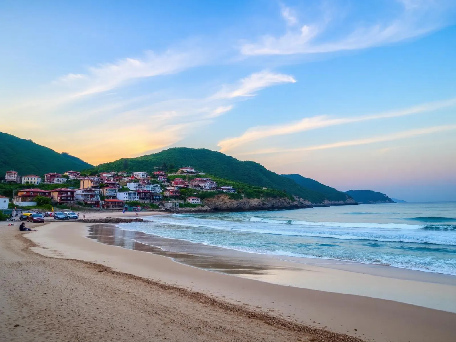 Boutique villas and surf-friendly coves of Lozenets village on the southern coast