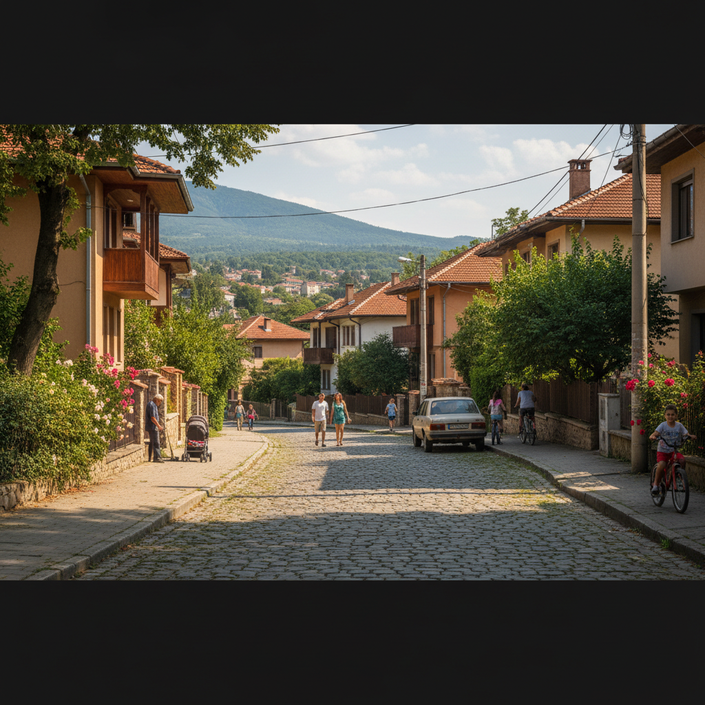 Boyana, Sofia — street