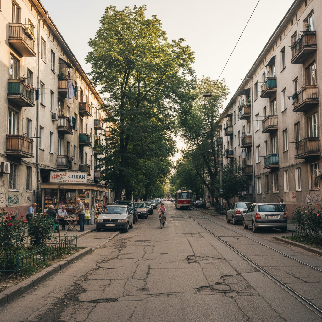 Iztok, Sofia — street