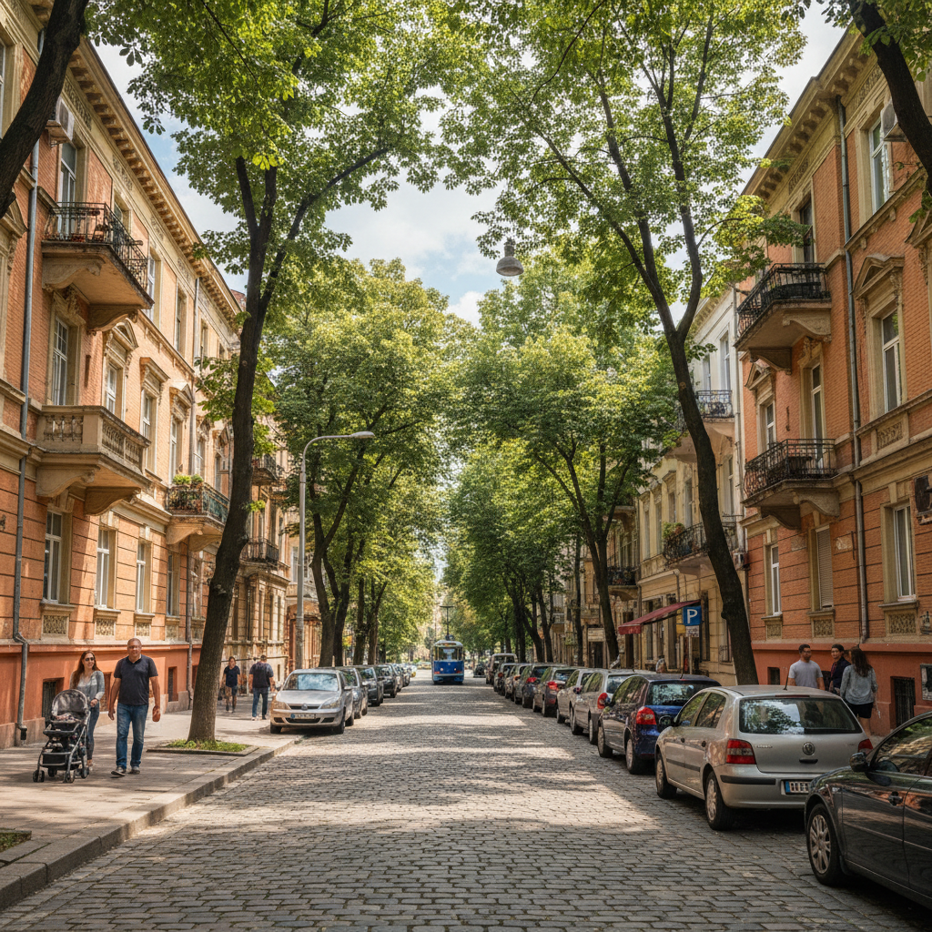 Lozenets, Sofia — street
