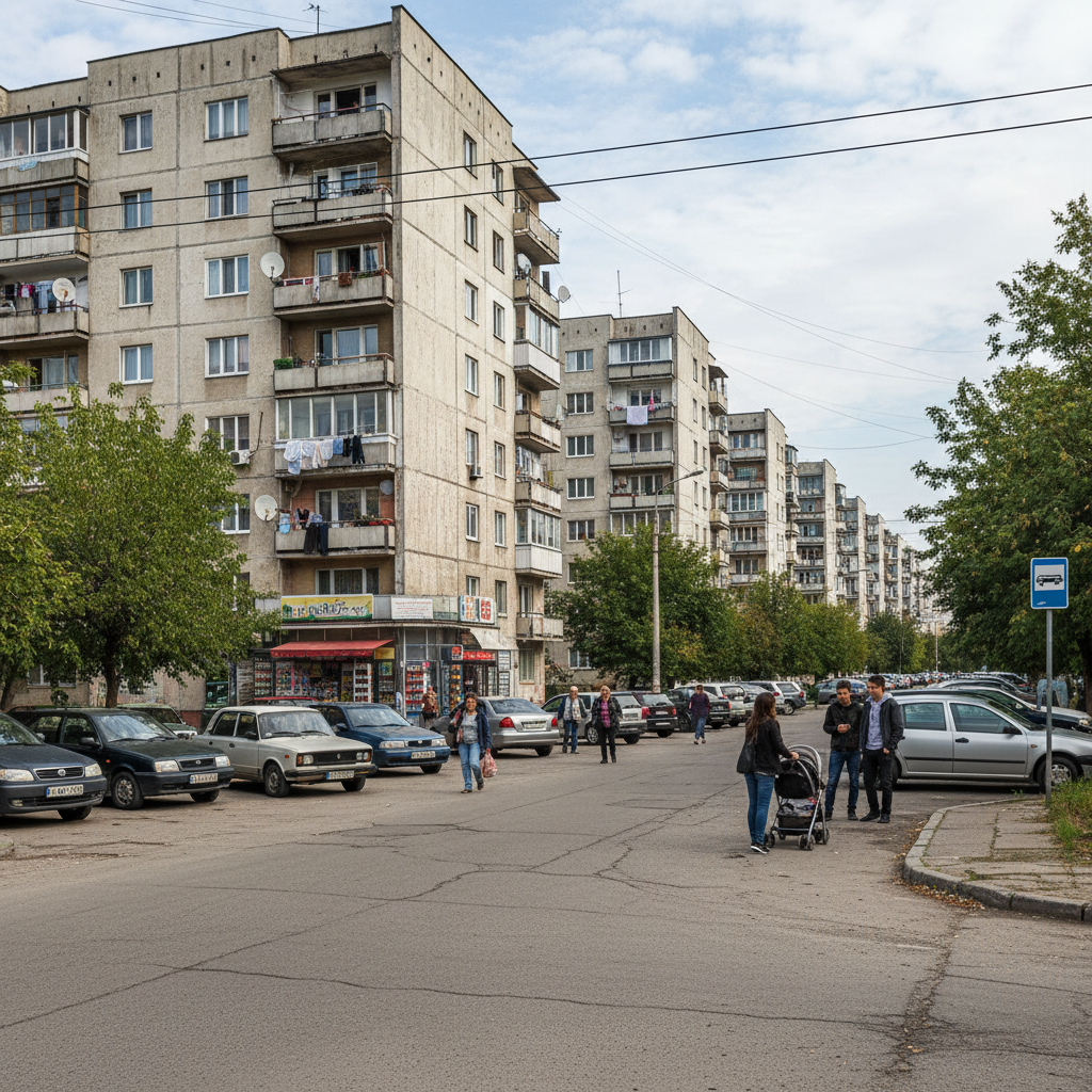 Lyulin, Sofia — street