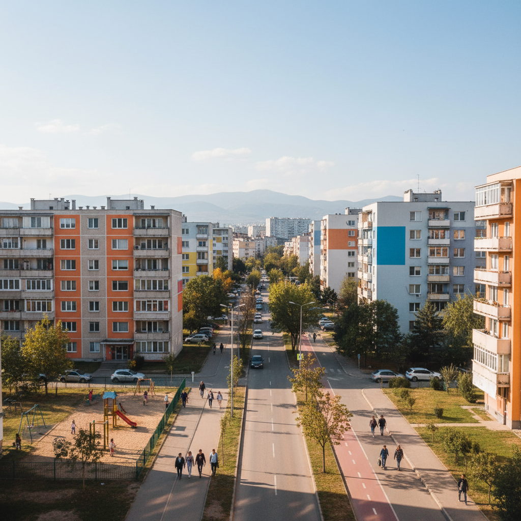 Mladost, Sofia — street