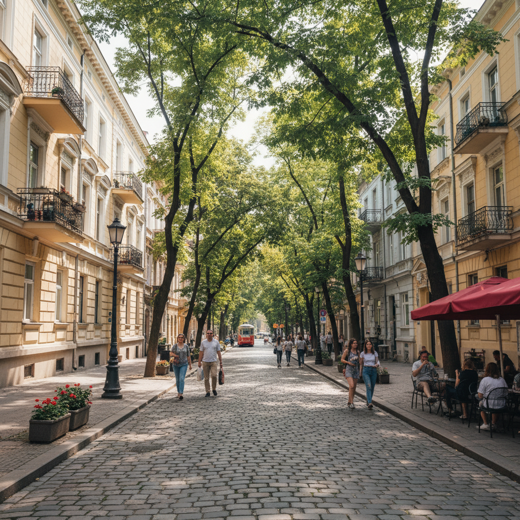 Oborishte, Sofia — street