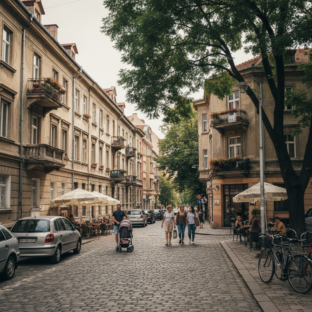 Triaditsa, Sofia — street